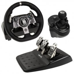 Logitech G920 Driving Force Lenkrad für Xbox One/PC + Driving Force Shifter