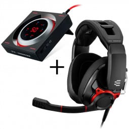 EPOS GSP 600 Gaming-Headset + GSX 1000 Audioverstärker