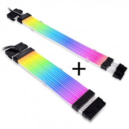 Lian Li Strimer Plus V2 RGB Mainboardkabel + RGB PCIe VGA-Stromkabel V2