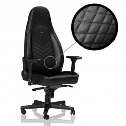 noblechairs ICON Gaming Stuhl - schwarz/schwarz