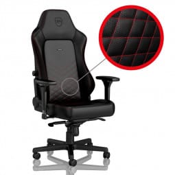 noblechairs HERO Gaming Stuhl - schwarz/rot