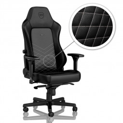 noblechairs HERO Gaming Stuhl - schwarz/platinweiß