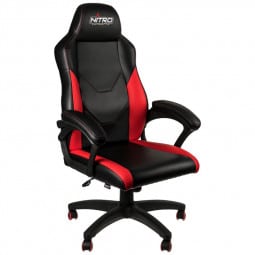 Nitro Concepts C100 Gaming Stuhl - schwarz/rot