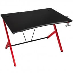 Nitro Concepts D12 Gaming Desk - schwarz/rot