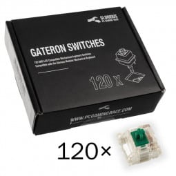 Glorious Gateron Green Switches (120 Stück)