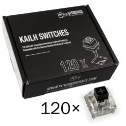 Glorious Kailh Box Black Switches (120 Stück)