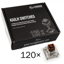 Glorious Kailh Box Brown Switches (120 Stück)