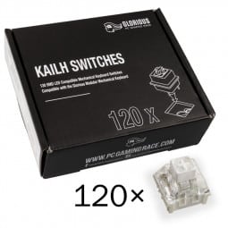 Glorious Kailh Box White Switches (120 Stück)