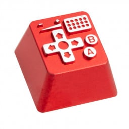 ZOMOPLUS Aluminium Keycap Retro Gamepad I - rot