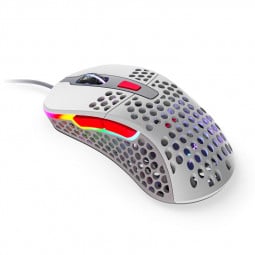 Xtrfy M4 RGB Retro Edition Gaming Maus - grau