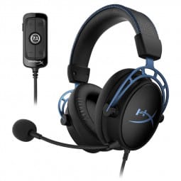 HP HyperX Cloud Alpha S 7.1 Gaming Headset - schwarz/blau