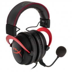 HP HyperX Cloud II Stereo / 7.1 Gaming Headset - schwarz/rot