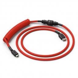 Glorious Coiled Cable Crimson Red