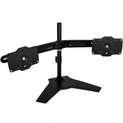 SilverStone SST-ARM23BS-L - Dual Monitorarm - schwarz