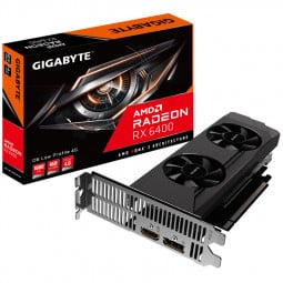 GIGABYTE Radeon RX 6400 D6 Low Profile 4G