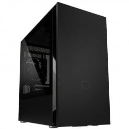 Cooler Master Silencio S400 TG Silent Mini-ITX Gehäuse - schwarz