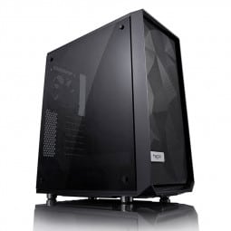 Fractal Design Meshify C Tempered Glass Dark Midi-Tower - schwarz