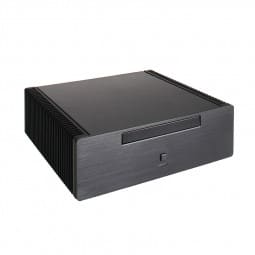 Impactics C3LH-B Mini-ITX Gehäuse mit Standfüßen - schwarz