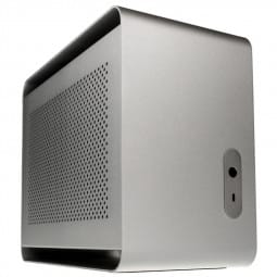 Streacom DA2 Mini-ITX Gehäuse - silber