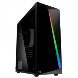 Aerocool Shard RGB Midi-Tower - schwarz Window