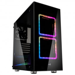 Aerocool Tor G-BK-v1 RGB Midi-Tower - schwarz Window