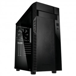 SilverStone SST-PS14B-EG - Precision Midi-Tower - schwarz