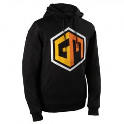 Global Masters Hoodie GM Logo - schwarz (L)