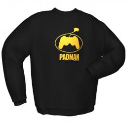 GamersWear PADMAN Sweater Black (L)