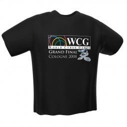 adidas WCG Grand Final Cologne 2008 T-Shirt Black (XL)