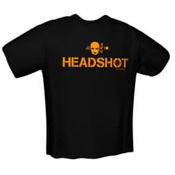 GamersWear HEADSHOT T-Shirt Black (XL)