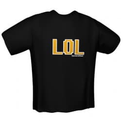 GamersWear LOL T-Shirt Black (XL)