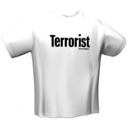 GamersWear TERRORIST T-Shirt White (S)