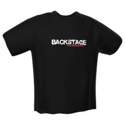 MOUSESPORTS BACKSTAGE T-Shirt Black (XL)