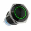 Lamptron Vandalismusschalter 19mm - Blackline - green