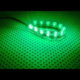 Lamptron FlexLight Standard - 12 LEDs - venom green