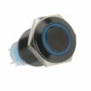 Lamptron Vandalismustaster / Schalter 16mm - Blackline - blue
