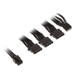 SilverStone 4-Pol-Molex/Floppy-Kabel für modulare Netzteile - 550mm