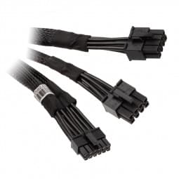 SilverStone 2x 8-Pin EPS zu 12-Pin GPU-Kabel für modulare Netzteile