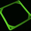 Antivibrations-Rahmen für 80mm-Lüfter - UV green