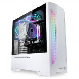 King Mod Systems Gaming PC White Beauty GeForce Battle Royal Edition