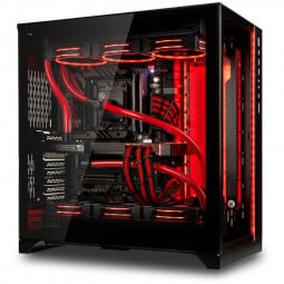 King Mod Systems Gaming PC Red Medusa XL