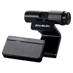 AVerMedia Live Streamer DUO Streaming Kit (Webcam und Capture Box)