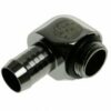 Bitspower Anschluss 90 Grad G1/4 Zoll AG auf 10mm ID - schwarz glänzend