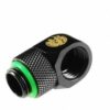 Bitspower Adapter 90 Grad G1/4 Zoll AG auf G1/4 Zoll IG - drehbar