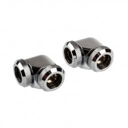 Corsair Hydro X Series XF Hardline Adapter 90 Grad 12mm AD auf 12mm AD Hardtube - 2er Pack