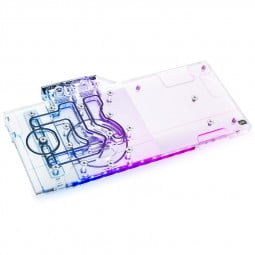 Alphacool Eisblock Aurora GPX-N Geforce RTX 3070 FTW3 Ultra mit Backplate - Acryl + Nickel