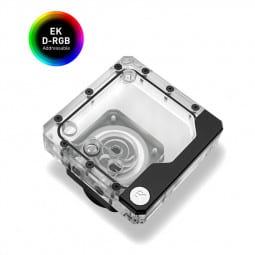 EK Water Blocks EK-Quantum Kinetic FLT 120 D5 PWM D-RGB - Acryl