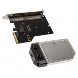 aqua computer kryoM.2 PCIe 3.0/4.0 x4 SSD-Adapterkarte mit Wakü