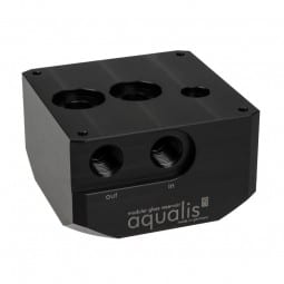 aqua computer D5-Pumpenadapter für aqualis Basis