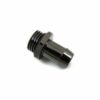 XSPC Anschluss gerade G1/4 Zoll AG auf 10mm ID - chrome schwarz